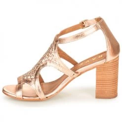 Chaussures Femme Sandales et Nu-pieds Ravel COREEN Rose / Doré -Sandales Soldes Boutique 16533339 500 D