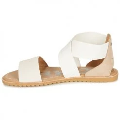 Chaussures Femme Sandales et Nu-pieds Sorel ELLA SANDAL Blanc / Beige -Sandales Soldes Boutique 16533704 500 D