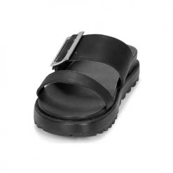Chaussures Femme Sandales et Nu-pieds Sorel ROAMING BUCKLE SLIDE Noir -Sandales Soldes Boutique 16533706 500 C