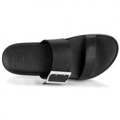 Chaussures Femme Sandales et Nu-pieds Sorel ROAMING BUCKLE SLIDE Noir -Sandales Soldes Boutique 16533706 500 F