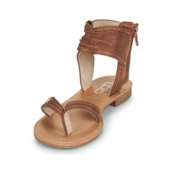 Chaussures Femme Sandales et Nu-pieds Les Petites Bombes CAMEL Camel -Sandales Soldes Boutique 16534218 500 C