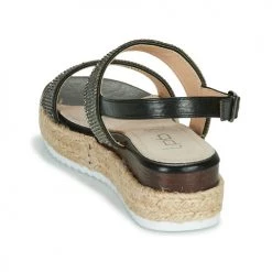 Chaussures Femme Sandales et Nu-pieds Les Petites Bombes CHLOE Noir -Sandales Soldes Boutique 16534233 500 E