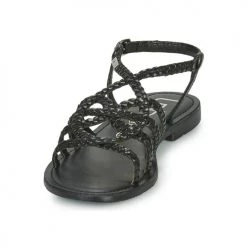 Chaussures Femme Sandales et Nu-pieds Les Petites Bombes ARIA Noir -Sandales Soldes Boutique 16534237 500 C