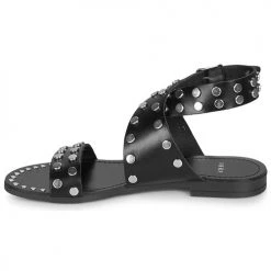 Chaussures Femme Sandales et Nu-pieds Ikks BQ80255 Noir -Sandales Soldes Boutique 16538925 500 D