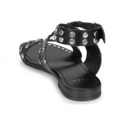 Chaussures Femme Sandales et Nu-pieds Ikks BQ80255 Noir -Sandales Soldes Boutique 16538925 500 E