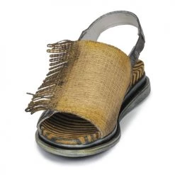 Chaussures Femme Sandales et Nu-pieds Papucei DERMOT Jaune -Sandales Soldes Boutique 16539129 500 C