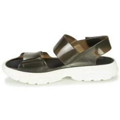 Chaussures Femme Sandales et Nu-pieds Lemon Jelly JUNO Noir / Blanc -Sandales Soldes Boutique 16541413 500 D