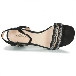 Chaussures Femme Sandales et Nu-pieds Metamorf'Ose GABERNIK Noir -Sandales Soldes Boutique 16561899 500 F