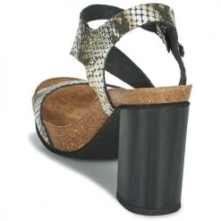 Chaussures Femme Sandales et Nu-pieds Metamorf'Ose GAFA Python -Sandales Soldes Boutique 16561902 500 E
