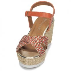 Chaussures Femme Sandales et Nu-pieds Moony Mood MELISSA corail -Sandales Soldes Boutique 16592663 500 C