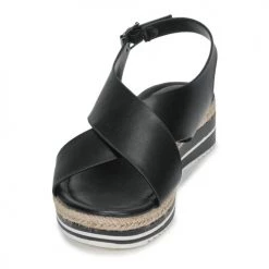 Chaussures Femme Sandales et Nu-pieds Moony Mood MELANIE noir -Sandales Soldes Boutique 16592665 500 C
