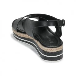 Chaussures Femme Sandales et Nu-pieds Moony Mood MELANIE noir -Sandales Soldes Boutique 16592665 500 E