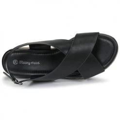 Chaussures Femme Sandales et Nu-pieds Moony Mood MELANIE noir -Sandales Soldes Boutique 16592665 500 F