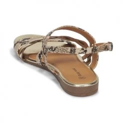 Chaussures Femme Sandales et Nu-pieds Moony Mood MELINDA python -Sandales Soldes Boutique 16592667 500 E