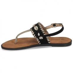 Chaussures Femme Sandales et Nu-pieds Moony Mood MARISE noir -Sandales Soldes Boutique 16592672 500 D