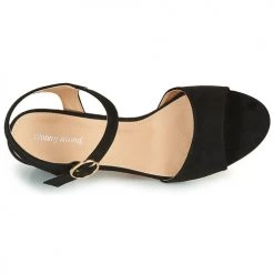 Chaussures Femme Sandales et Nu-pieds Moony Mood MEGANE noir -Sandales Soldes Boutique 16592681 500 F