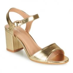 Chaussures Femme Sandales et Nu-pieds Moony Mood MEGANE doré