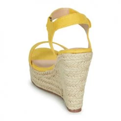 Chaussures Femme Sandales et Nu-pieds Moony Mood MARTA jaune -Sandales Soldes Boutique 16592684 500 E