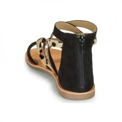 Chaussures Femme Sandales et Nu-pieds Les Tropéziennes par M Belarbi POPS Noir / Léopard -Sandales Soldes Boutique 16602222 500 E
