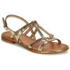 Chaussures Femme Sandales et Nu-pieds Les Tropéziennes par M Belarbi HACKLE Or