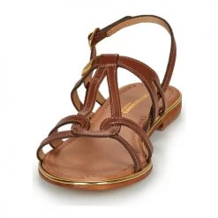 Chaussures Femme Sandales et Nu-pieds Les Tropéziennes par M Belarbi HACKLE Tan -Sandales Soldes Boutique 16602244 500 C