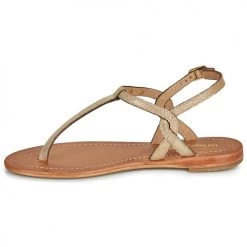 Chaussures Femme Sandales et Nu-pieds Les Tropéziennes par M Belarbi BILLY Or irisé -Sandales Soldes Boutique 16602267 500 D