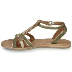 Chaussures Femme Sandales et Nu-pieds Les Tropéziennes par M Belarbi HAMUC Kaki -Sandales Soldes Boutique 16602272 500 D