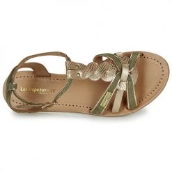 Chaussures Femme Sandales et Nu-pieds Les Tropéziennes par M Belarbi HAMUC Kaki -Sandales Soldes Boutique 16602272 500 F