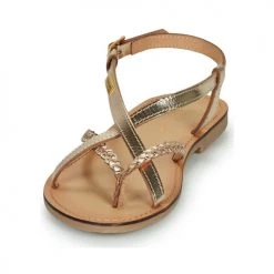 Chaussures Femme Sandales et Nu-pieds Les Tropéziennes par M Belarbi CHOU Or -Sandales Soldes Boutique 16602274 500 C