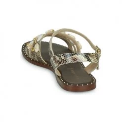 Chaussures Femme Sandales et Nu-pieds Café Noir MIRADO Marron -Sandales Soldes Boutique 16606418 500 E