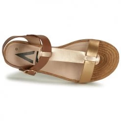 Chaussures Femme Sandales et Nu-pieds Armistice RIO SUNSET Marron / Doré -Sandales Soldes Boutique 16612262 500 F