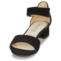 Chaussures Femme Sandales et Nu-pieds Caprice BESSINA Noir -Sandales Soldes Boutique 16617710 500 C