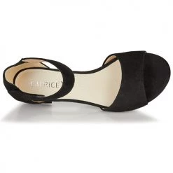 Chaussures Femme Sandales et Nu-pieds Caprice BESSINA Noir -Sandales Soldes Boutique 16617710 500 F