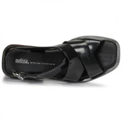 Chaussures Femme Sandales et Nu-pieds Melissa MELROSE Noir 11 Chaussures Femme Sandales et Nu-pieds Melissa MELROSE Noir -Sandales Soldes Boutique 16626444 500 F