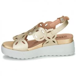 Chaussures Femme Sandales et Nu-pieds Stonefly PARKY 9 Doré -Sandales Soldes Boutique 16626457 500 D