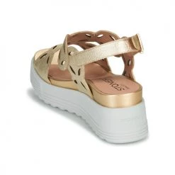 Chaussures Femme Sandales et Nu-pieds Stonefly PARKY 9 Doré -Sandales Soldes Boutique 16626457 500 E
