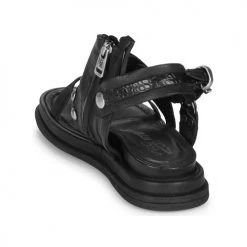 Chaussures Femme Sandales et Nu-pieds Airstep / A.S.98 POLA Noir -Sandales Soldes Boutique 16637393 500 E