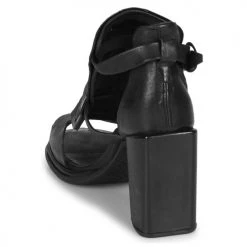 Chaussures Femme Sandales et Nu-pieds Airstep / A.S.98 VIDE HIGH Noir -Sandales Soldes Boutique 16637418 500 E