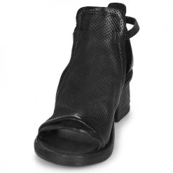 Chaussures Femme Sandales et Nu-pieds Airstep / A.S.98 KENYA Noir -Sandales Soldes Boutique 16637421 500 C