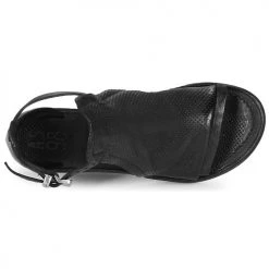 Chaussures Femme Sandales et Nu-pieds Airstep / A.S.98 KENYA Noir -Sandales Soldes Boutique 16637421 500 F