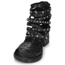 Chaussures Femme Sandales et Nu-pieds Airstep / A.S.98 KENYA Noir -Sandales Soldes Boutique 16637422 500 C