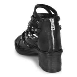 Chaussures Femme Sandales et Nu-pieds Airstep / A.S.98 KENYA Noir -Sandales Soldes Boutique 16637422 500 E