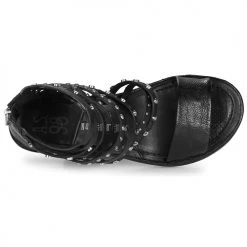 Chaussures Femme Sandales et Nu-pieds Airstep / A.S.98 KENYA Noir -Sandales Soldes Boutique 16637422 500 F