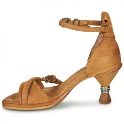 Chaussures Femme Sandales et Nu-pieds Airstep / A.S.98 SOUND Camel -Sandales Soldes Boutique 16637430 500 D