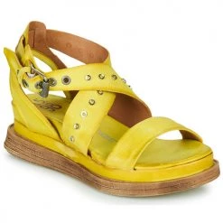 Chaussures Femme Sandales et Nu-pieds Airstep / A.S.98 LAGOS 2 Jaune
