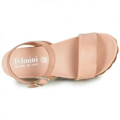 Chaussures Femme Sandales et Nu-pieds Felmini LESLIE Beige -Sandales Soldes Boutique 16637542 500 F
