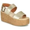 Chaussures Femme Sandales et Nu-pieds MTNG GARISSAN Doré