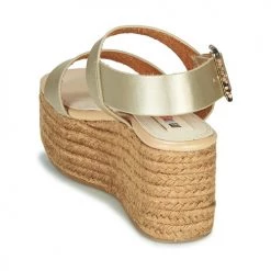 Chaussures Femme Sandales et Nu-pieds MTNG GARISSAN Doré -Sandales Soldes Boutique 16637757 500 E