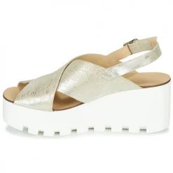 Chaussures Femme Sandales et Nu-pieds Sweet Lemon SUAX Doré -Sandales Soldes Boutique 16639992 500 D