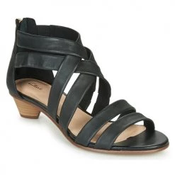 Chaussures Femme Sandales et Nu-pieds Clarks MENA SILK Noir